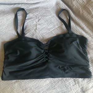 Torrid Black Wire-Free Padded Bikini Top